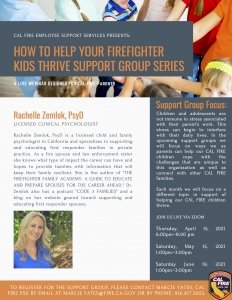 How To Help Your Firefighter Kids Thrive Support Group Series